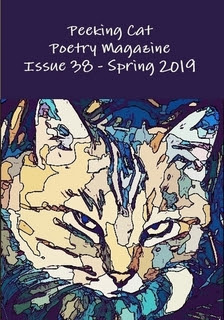 Peeking Cat Poetry Magazine issue 38 cover