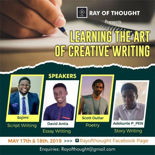 Ray of Thought - The Art of Writing Class